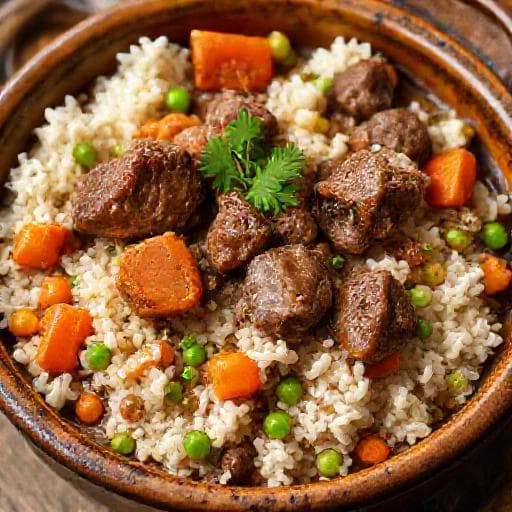 Traditional Lamb with Rice (Агнешко с ориз)