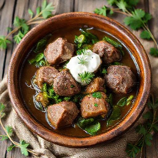Traditional Lamb with Sorrel (Агнешко с лапад)