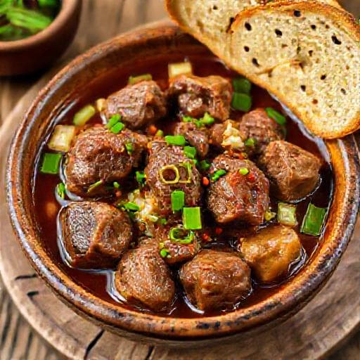 Traditional Lamb with Spring Onions (Агнешко с пресен лук)