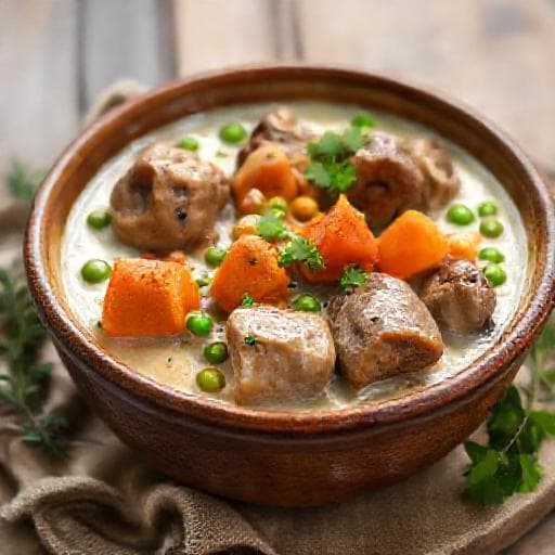 Classic Lamb Fricassee (Агнешко фрикасе)