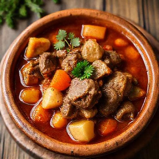 Traditional Bulgarian Lamb Stew (Agnеshka Yahniya)