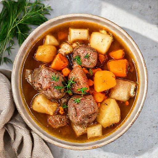 Quick Lamb Stew (Agnеshka Yahniya)