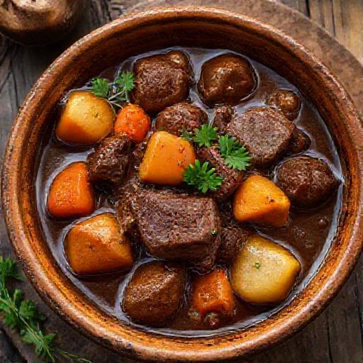 Traditional Game Stew (Дивечова яхния)