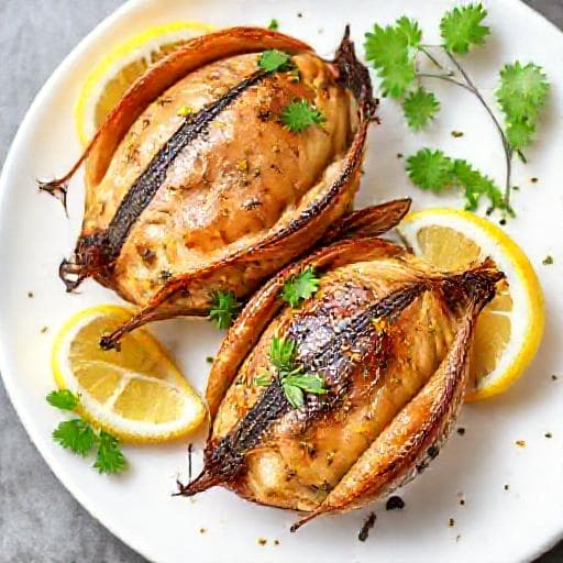 Quick Lemon-Herb Baked Quail