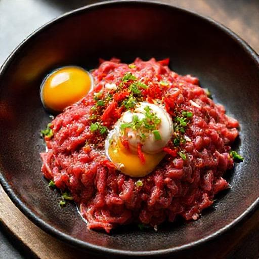 Tatár Beefsteak Csípős Twist-tel