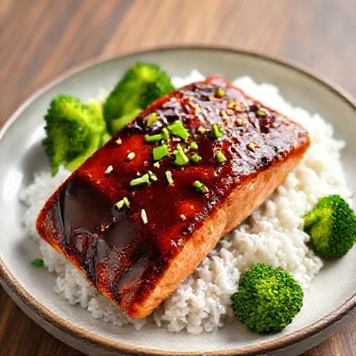 Klasszikus Teriyaki Lazac