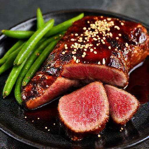 Teriyaki Szezámos Tonhalsteak