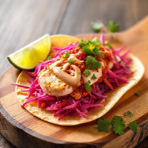 Klasszikus Halas Taco