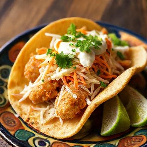 Baja-stílusú Halas Taco (Baja Fish Taco)