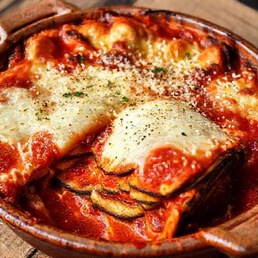 Klasszikus Padlizsán Parmigiana