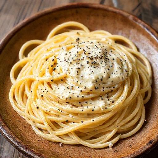 Cacio e Pepe Ricotta-val