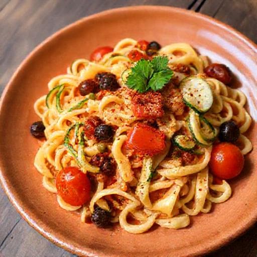 Pasta Primavera 'Siciliana'