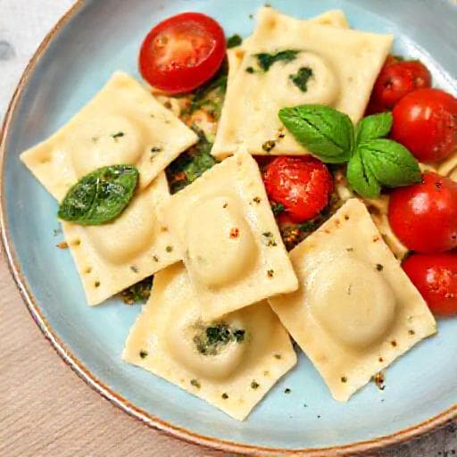 Gyors Ricottás-spenótos Ravioli (Bolti tésztával)