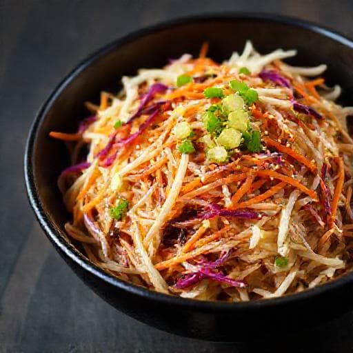 Édes-savanyú Coleslaw ázsiai csavarral