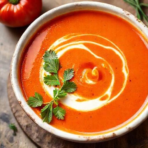 Klasszikus Sültpaprika-krémleves