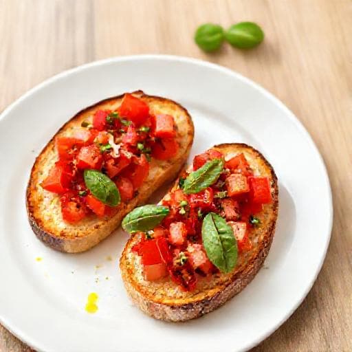 Gyors Paradicsomos Bruschetta