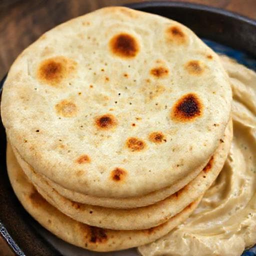 Gyors Pita Kenyér (Serpenyőben)