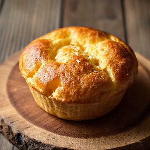Klasszikus sajtos sós muffin