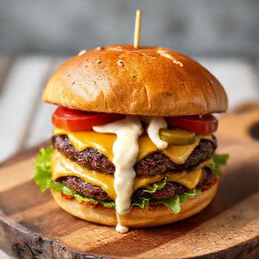 Smash Burger 'Special' Házi Szósszal
