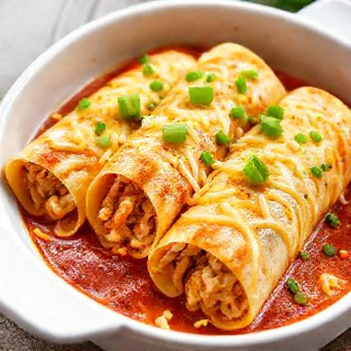 Gyors Csirkés Enchilada
