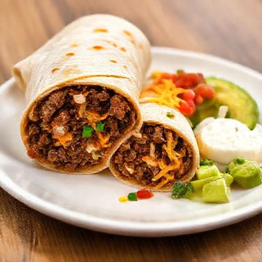 Klasszikus Marhahúsos Burrito