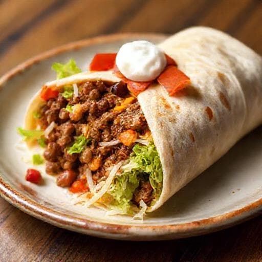 Gyors Marhahúsos Burrito