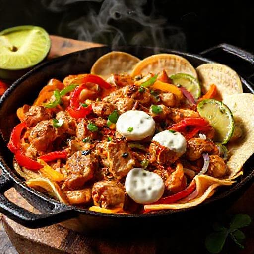 Klasszikus Csirkés Fajita