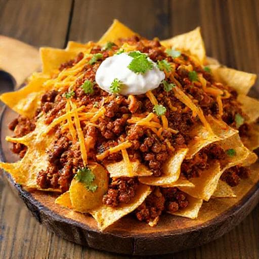 Klasszikus Chilis-sajtos Nachos