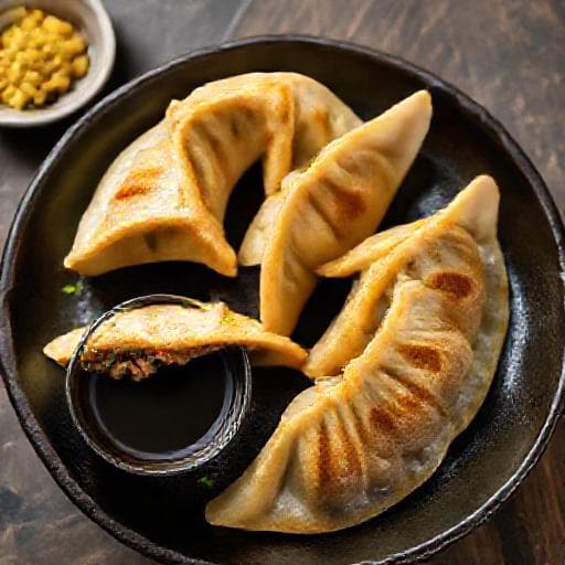 Hagyományos Sertéshúsos Gyoza