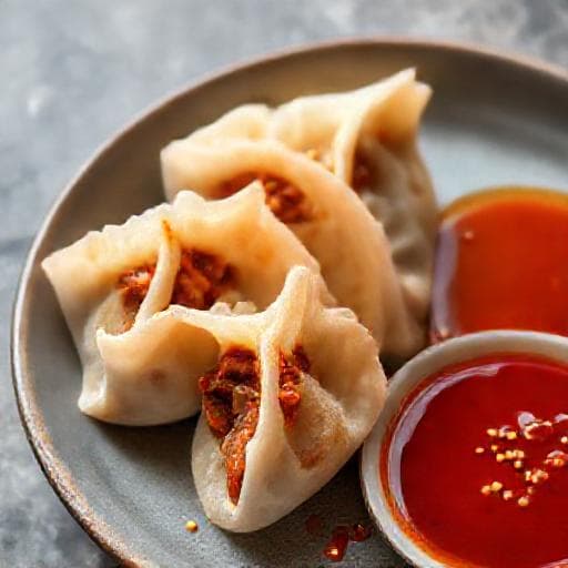 Sertéshúsos Gyoza Kimchivel és Tofuval