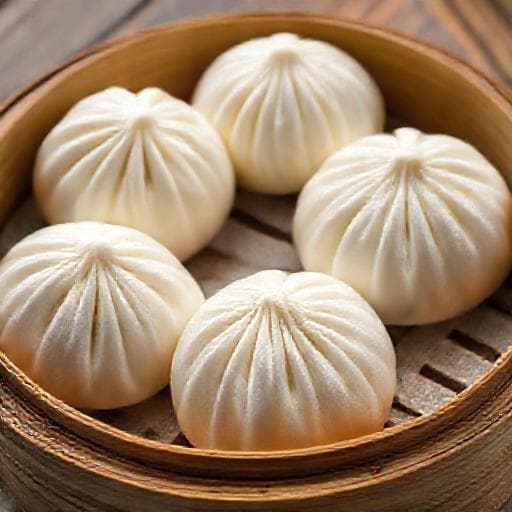 Klasszikus Kínai Gőzgombóc (Baozi)