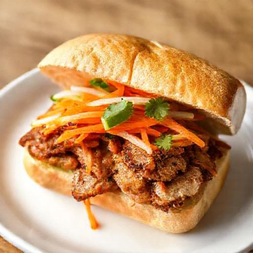 Gyors Sertéshúsos Bánh Mì