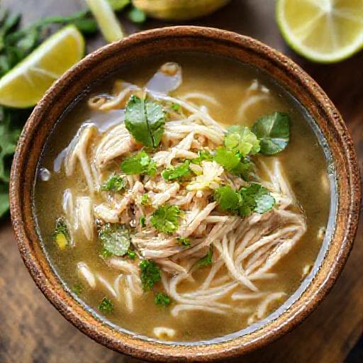 Pho Ga La Chanh (Citromleveles Pho Ga)