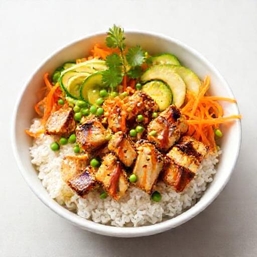 Klasszikus Csirkés Poke Bowl