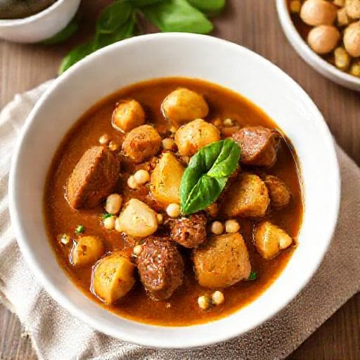 Gyors Massaman Curry Marhahússal