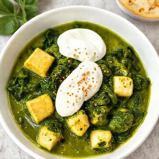 Gyors Palak Paneer