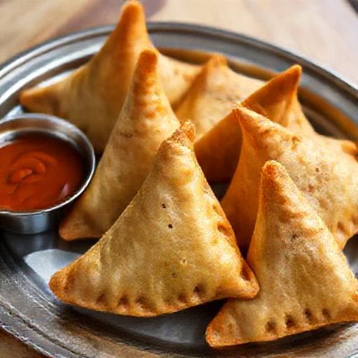 Samosa Csirke Töltelékkel (Regionális Csavar)