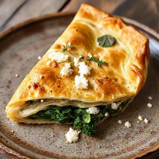 Hagyományos Spanakopita