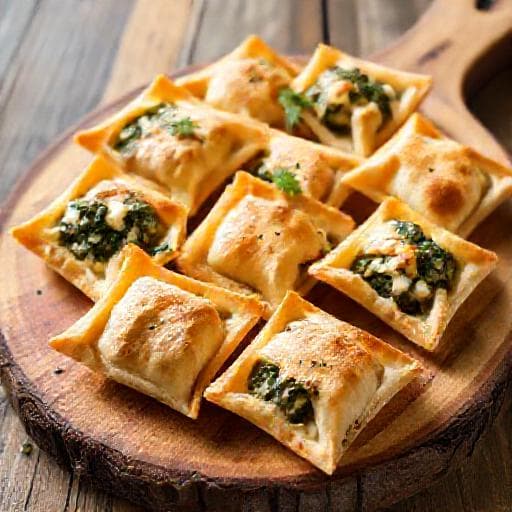 Spanakopita Táskák