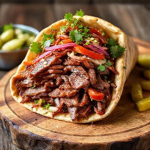 Klasszikus Marhahúsos Shawarma
