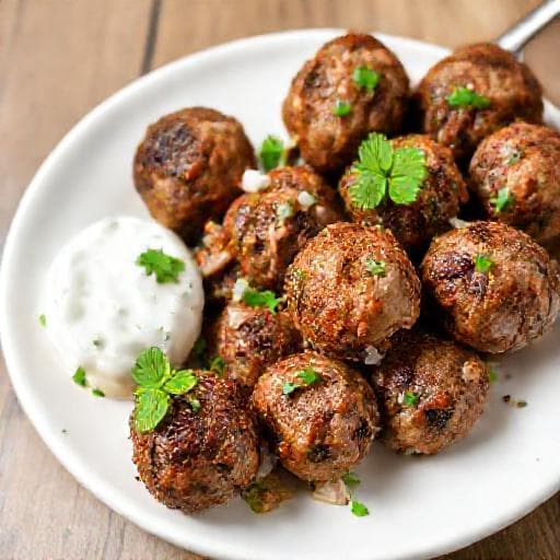 Gyors Kofta Kebab Serpenyőben