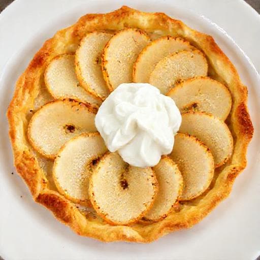 Egyszerű Körtetarte
