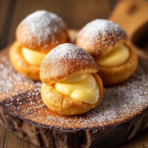 Gyors Profiterol Krém