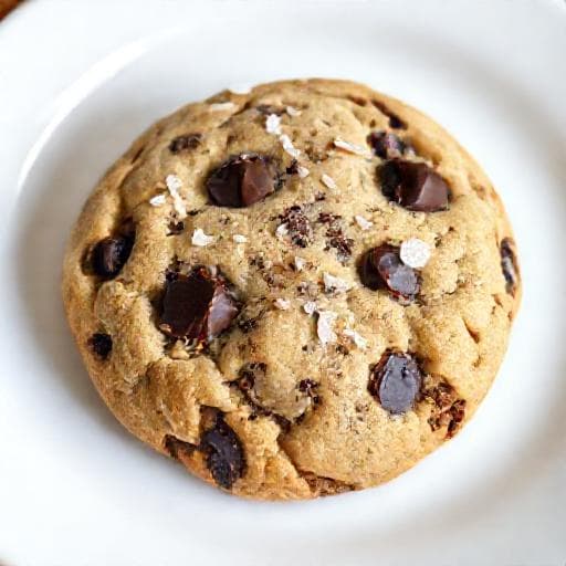 Csokoládés Cookie Levendulával és Tengeri Sóval