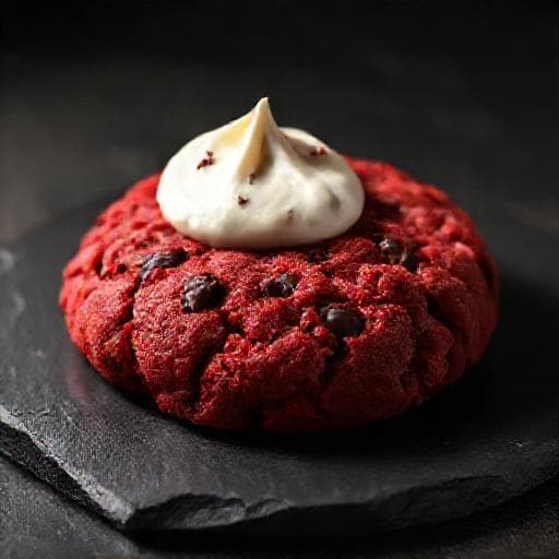 Crumbl Süti 'Red Velvet' Bevonattal