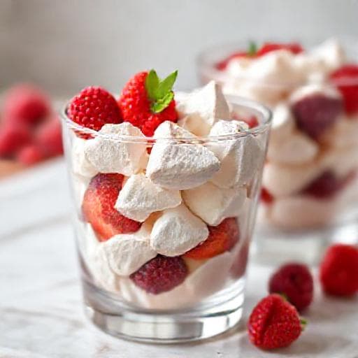Gyors Pavlova pohárban