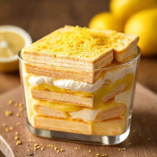 Citromos Álom Tiramisu Stílusban