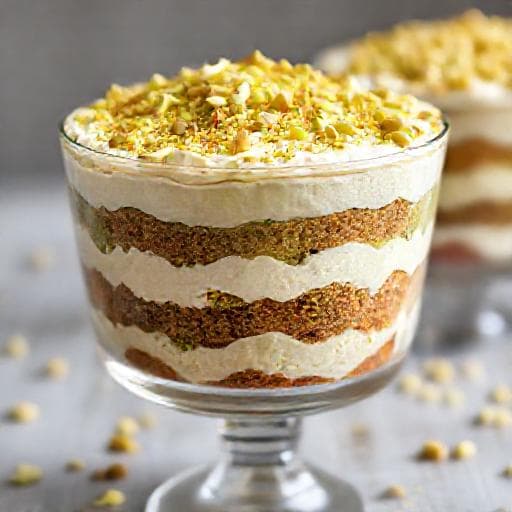 Klasszikus Pisztáciás Tiramisu