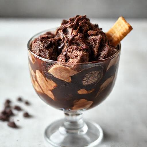 Kávé-Csokoládé Tiramisu Fagylalt