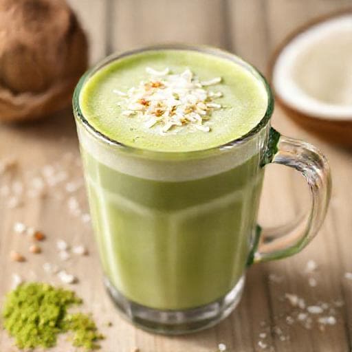 Kókuszos Matcha Latte